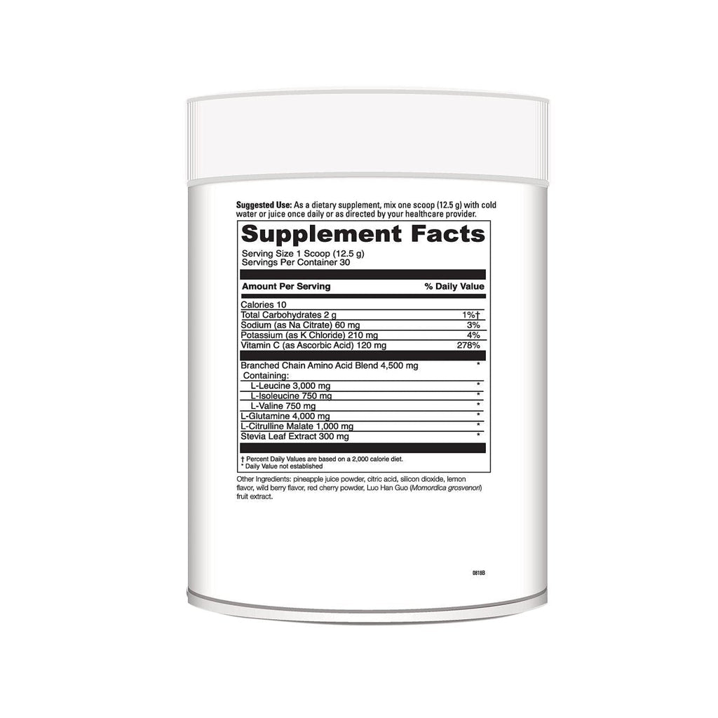 Davinci Labs Maxi BCAA Framboise Limonade Énergie 13,23 oz / 30 portions