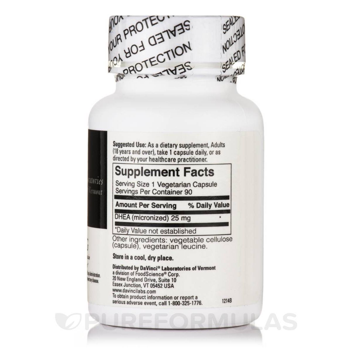 Davinci Labs - DHEA 25 mg 90 vcaps