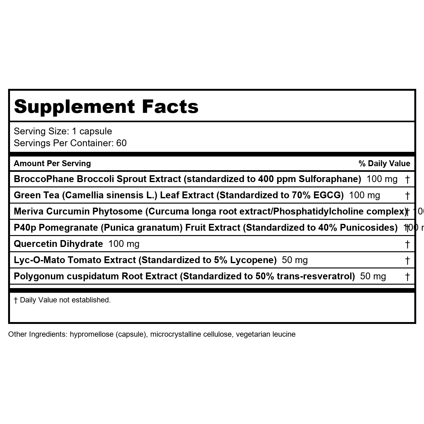 Davinci Labs Phyto Benefits 60 gélules