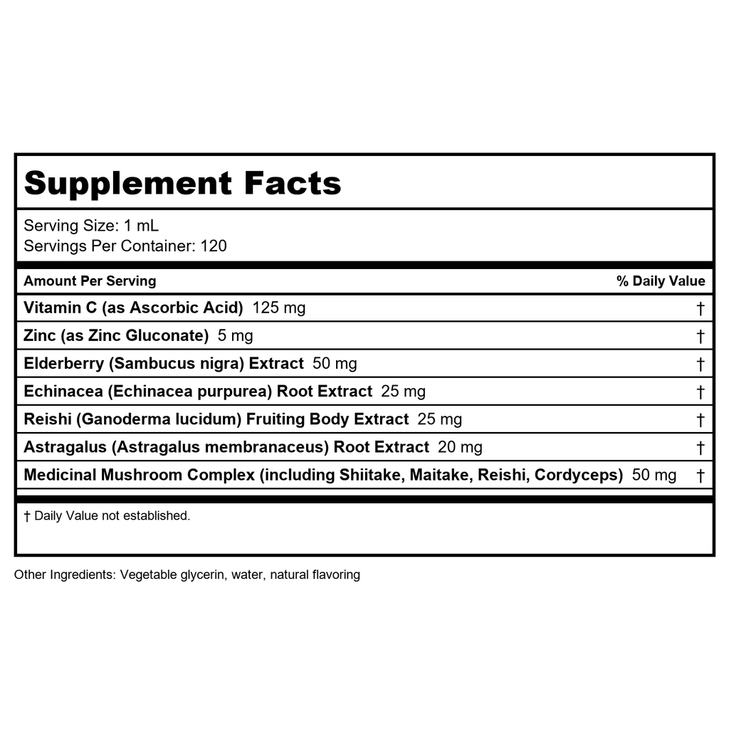 DaVinci Laboratories Acute Immune Bienfaits 4 Onces