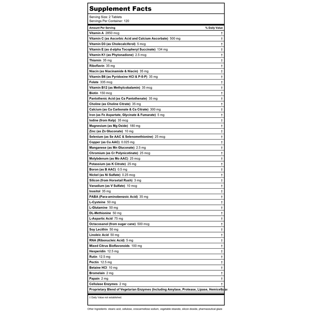 Davinci - Spectra Tablets, 240 Count