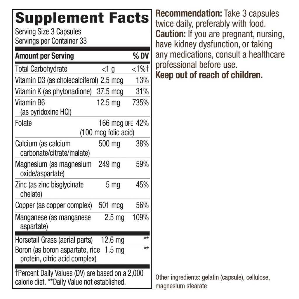 Nature's Way Calcium Complex Advanced Bone Formula