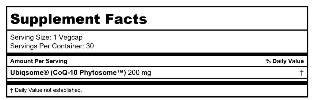 SOLARAY Guaranteed Potency Hawthorn & CoQ10 -Veg Caps