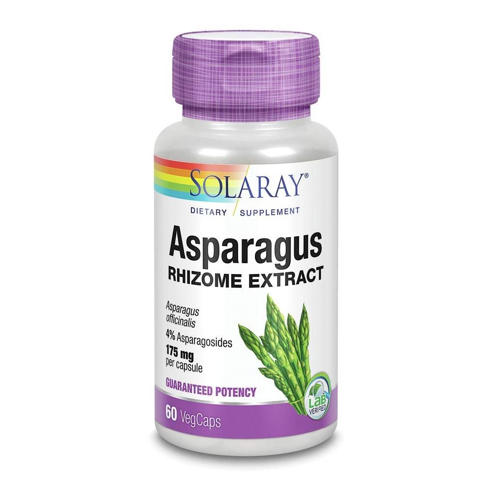 Solaray Asperge - 175 mg - 60 Gélules Végétariennes