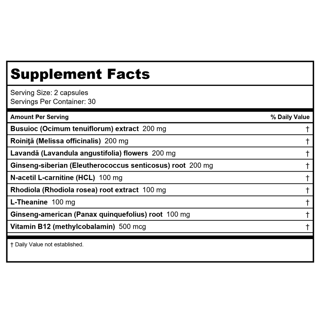 SOLARAY Total Calm Advanced Veg Capsules 60 Count