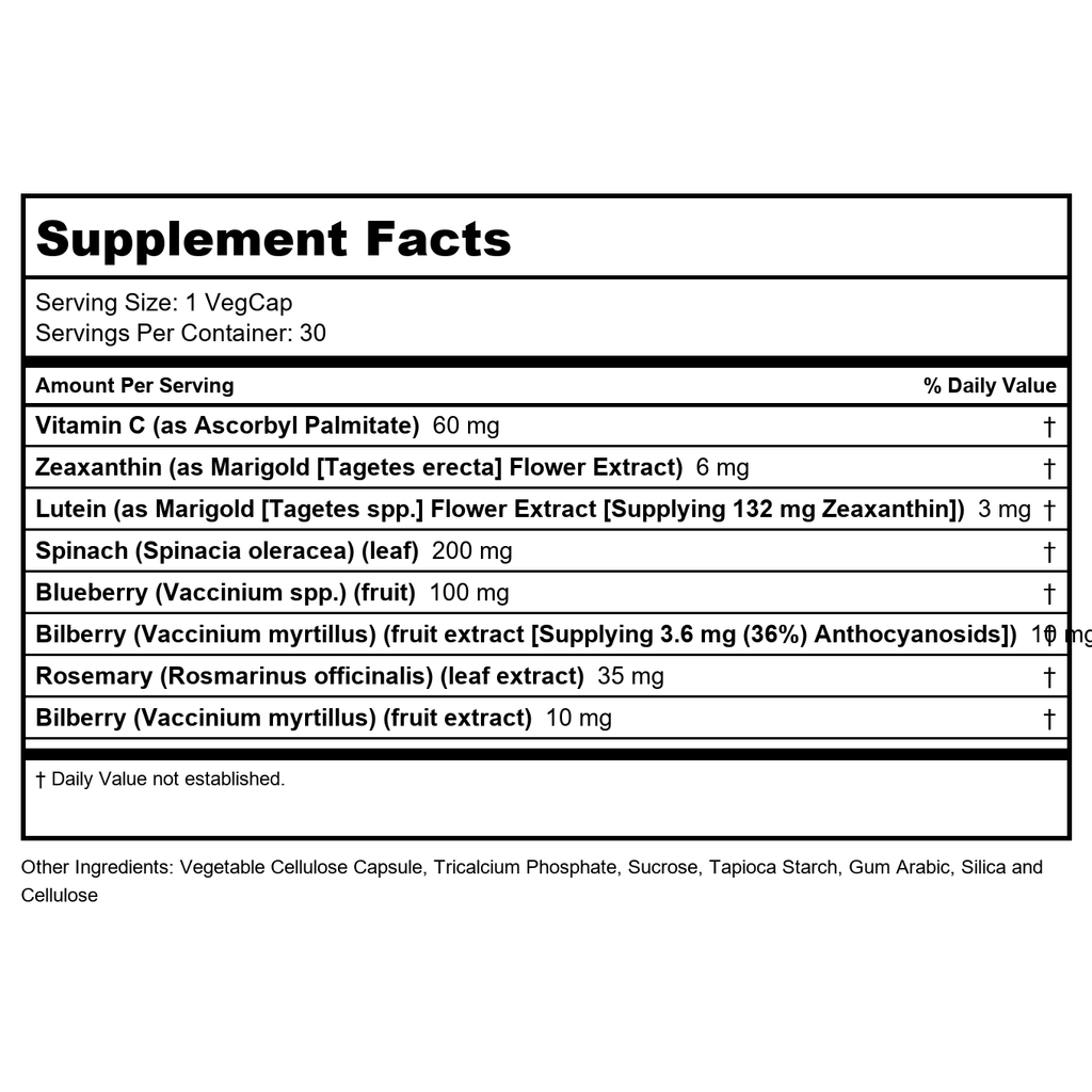 SOLARAY Ultra Zéaxanthine 6 mg 30 gél.