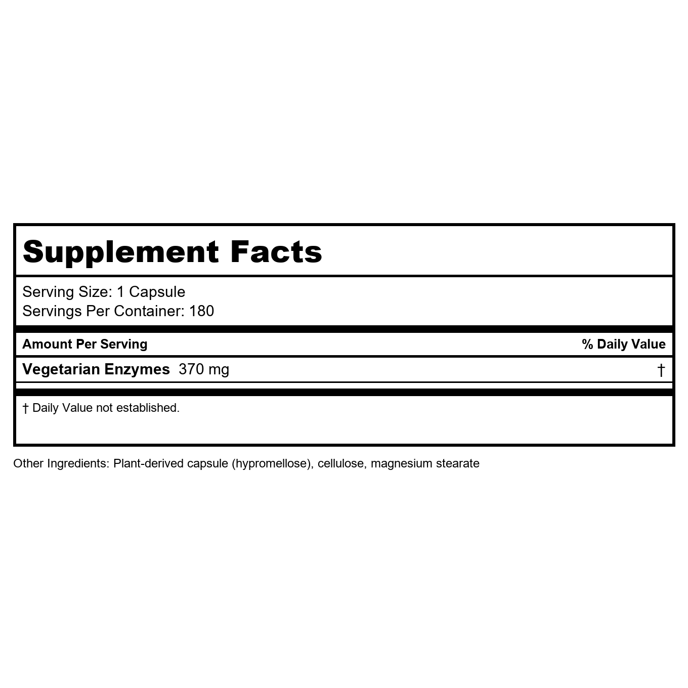 Nature's Way CompleteGest Enzymes végétaliennes, 180 gélules