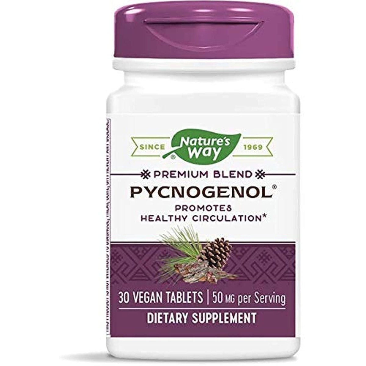 Nature's Way Pycnogenol Comprimés, 50mg, 30 unités