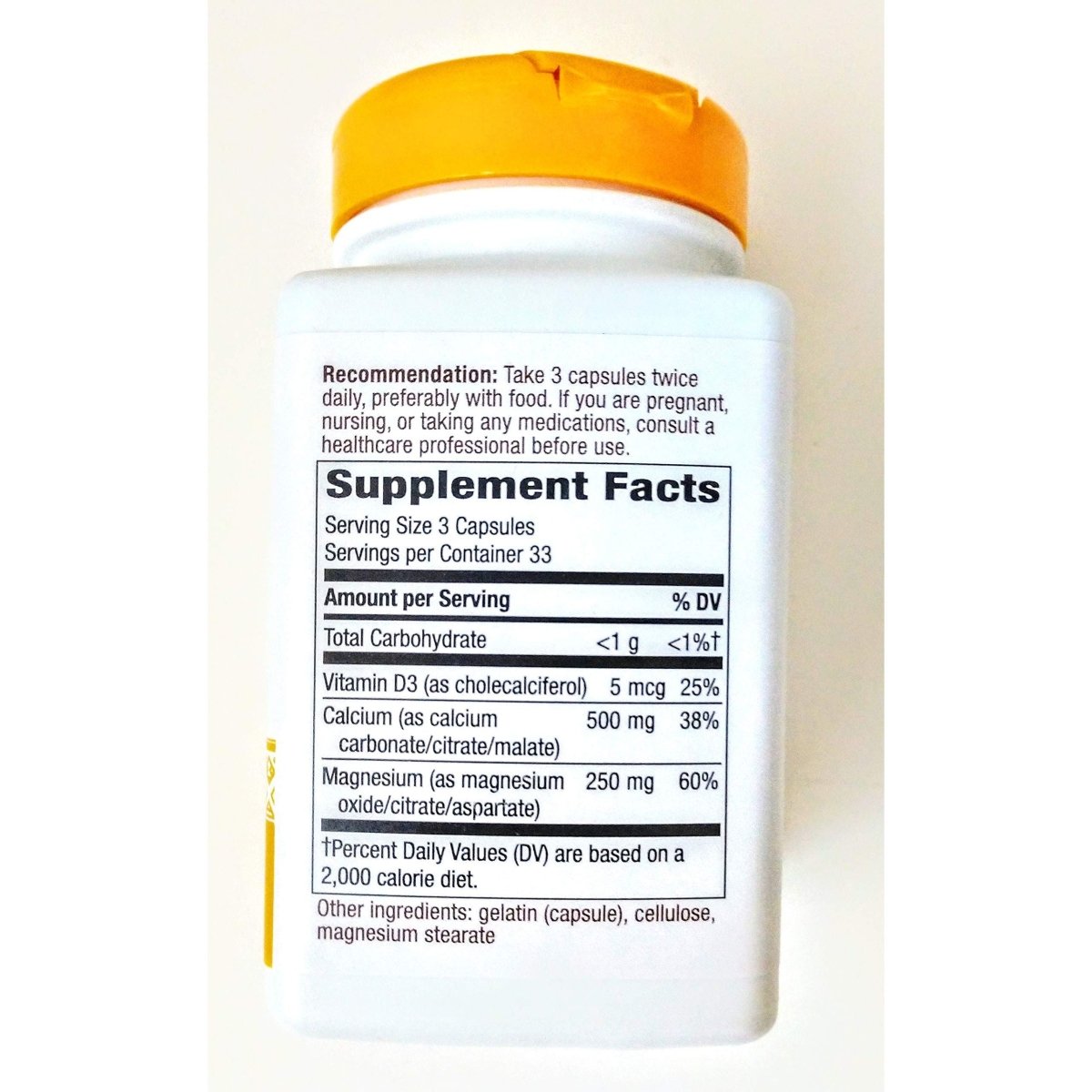 Nature'S Way Calcium Magnésium & Vit D 100 gélules