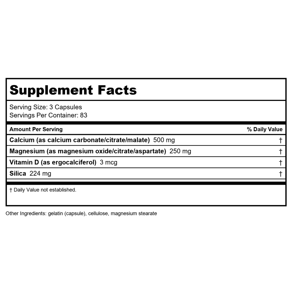 Calcium Magnesium 250 capsules Nature's Way