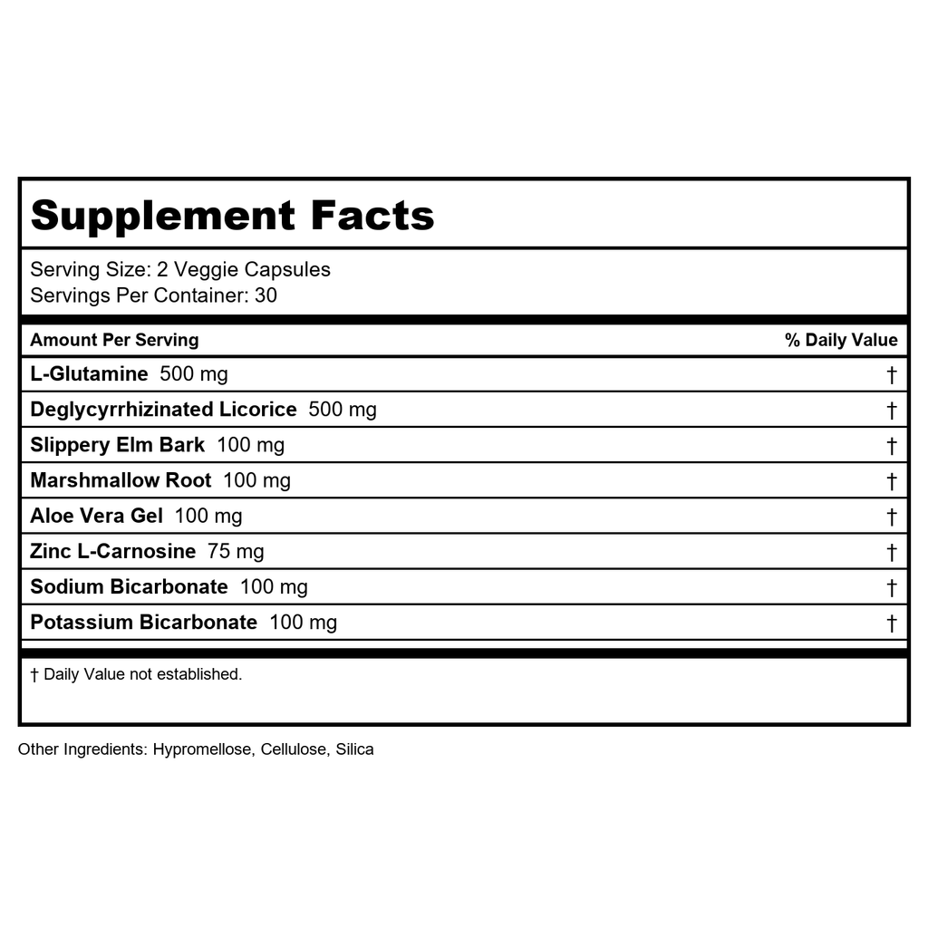 BioGenesis Nutraceuticals Complexe Réparateur Gastrique 60 gélules