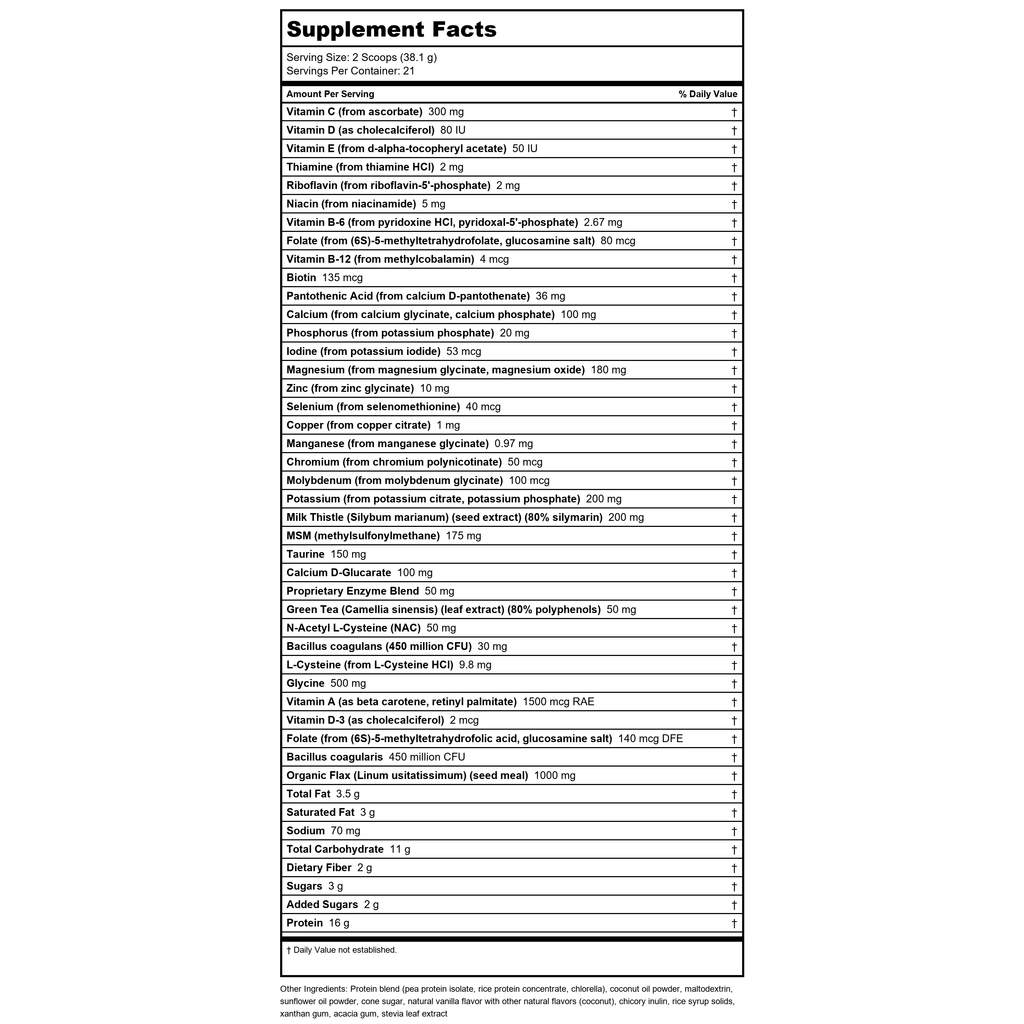 Nutra BioGenesis - BioCleanse Plus - Enzymes digestives, chardon-marie et mélange de protéines végétales pour la digestion, la détoxification et la purification du foie - Sans gluten, poudre - 1,9 lb