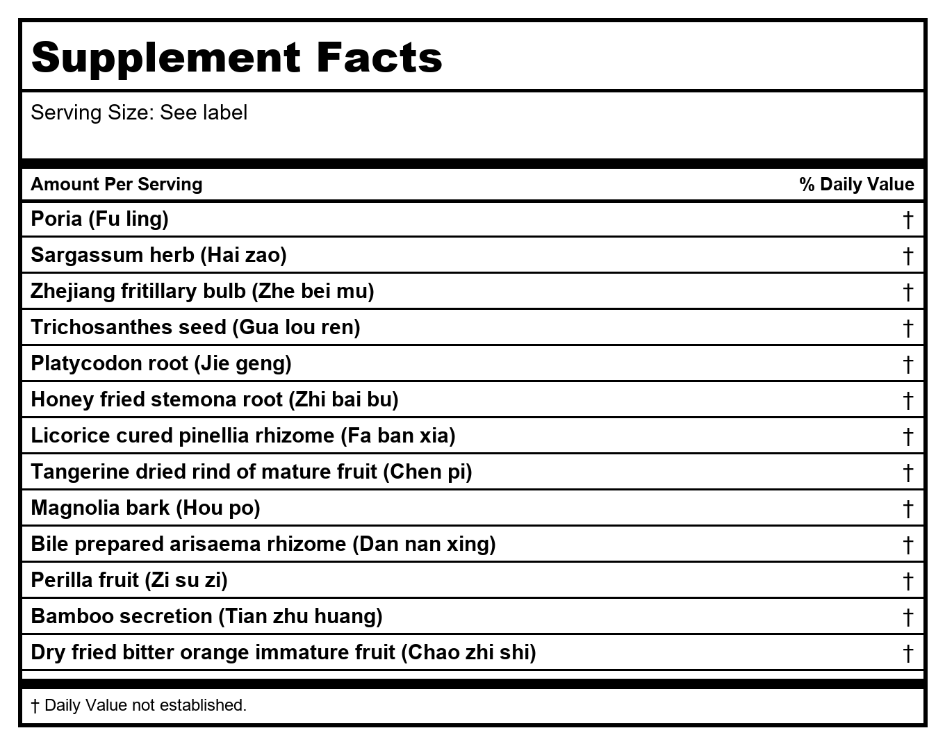 Kan Herb Chinese Modular Solutions Élimine les substances collantes 30 ml