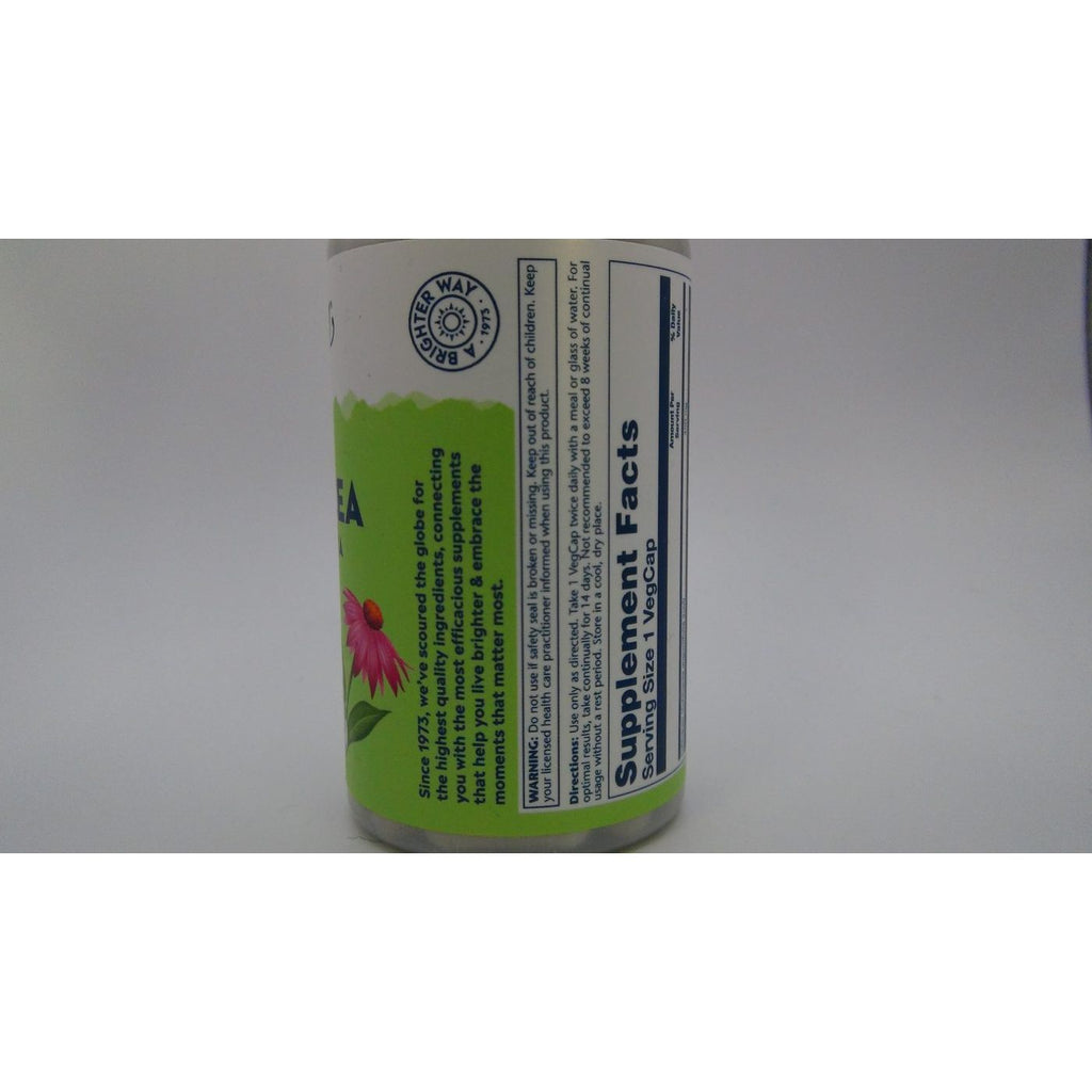 SOLARAY Echinacea Angustifolia & Purpurea Root, Veg Cap (Btl-Plastic) 460mg 100ct