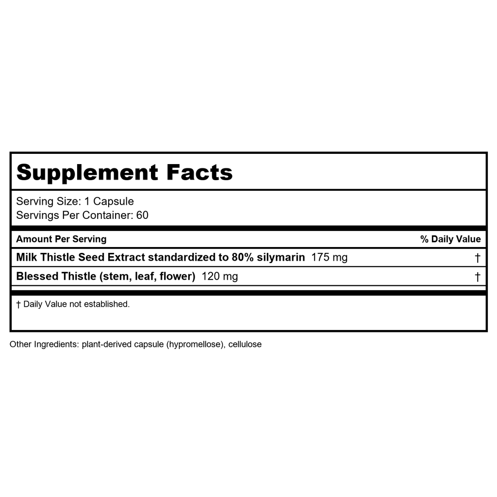Nature's Way Chardon Marie, 60 Capsules Véganes