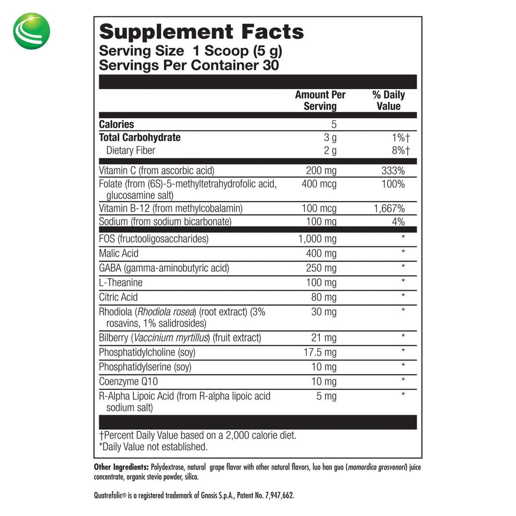 Nutra BioGenesis - Focus Fizz Powder - - 150 g