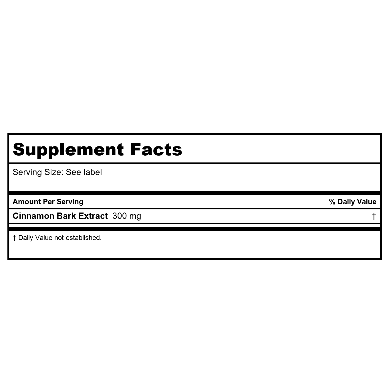 SOLARAY Guaranteed Potency Cinnamon Bark Extract, Veg Cap (Btl-Plastic) 300mg 60ct
