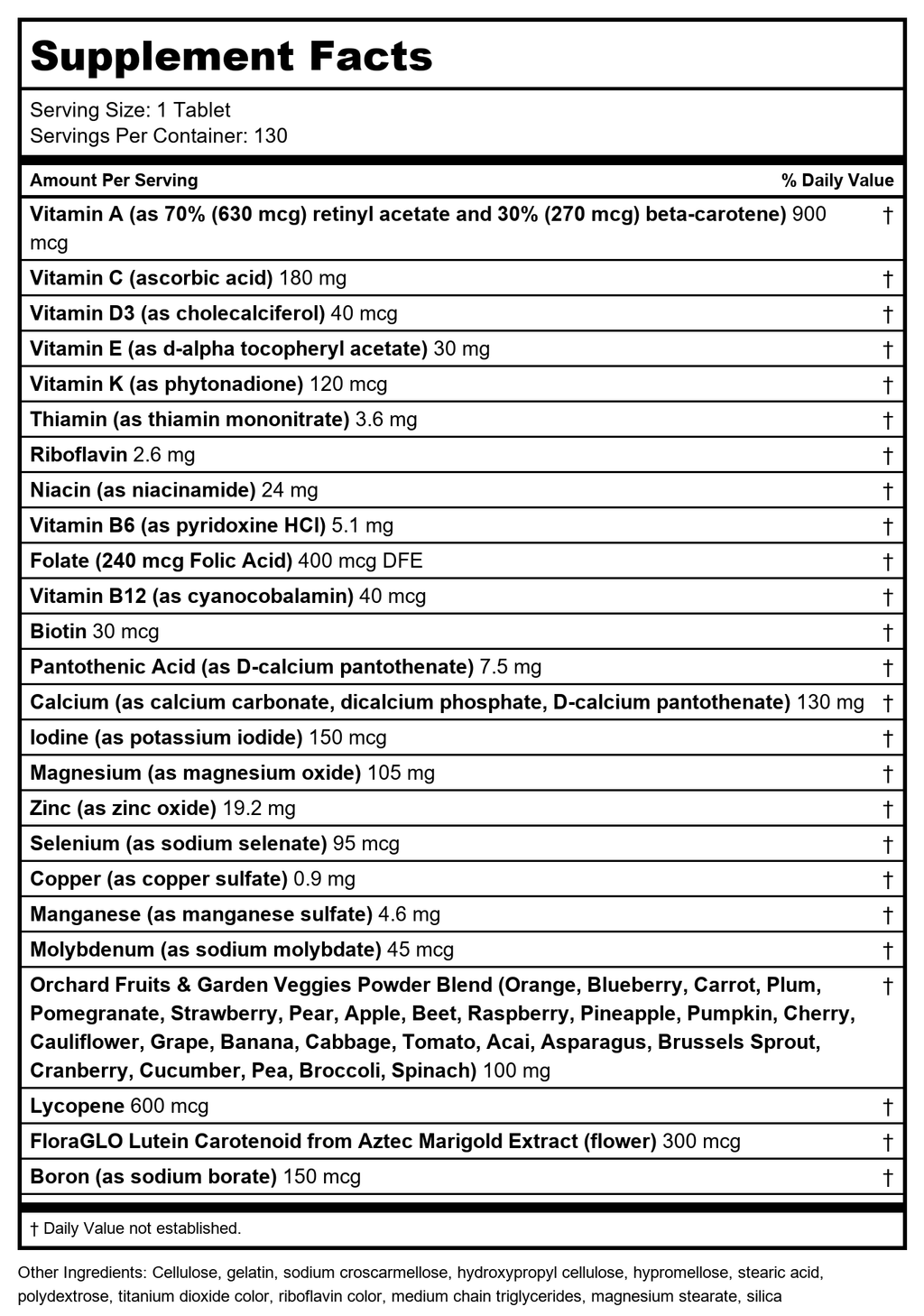 Nature's Way Alive! Multivitamine complète pour hommes de 50 ans et plus - Soutien complet pour plusieurs systèmes corporels - Vitamines B à haute puissance - 130 comprimés