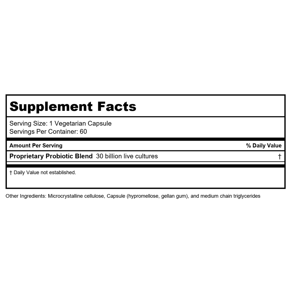 RENEW LIFE Ultimate Flora Adult 50+ Probiotic 30 Billion, 60 CT