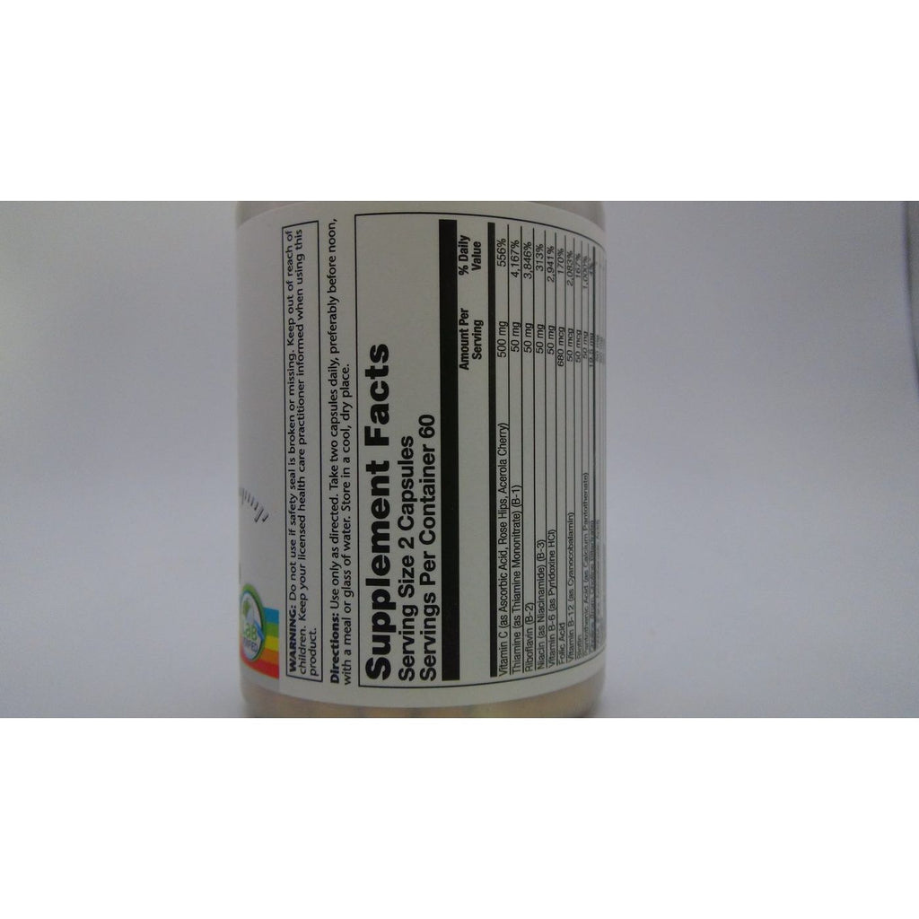 Solaray - Méga B-Stress à deux étapes, 60 gélules