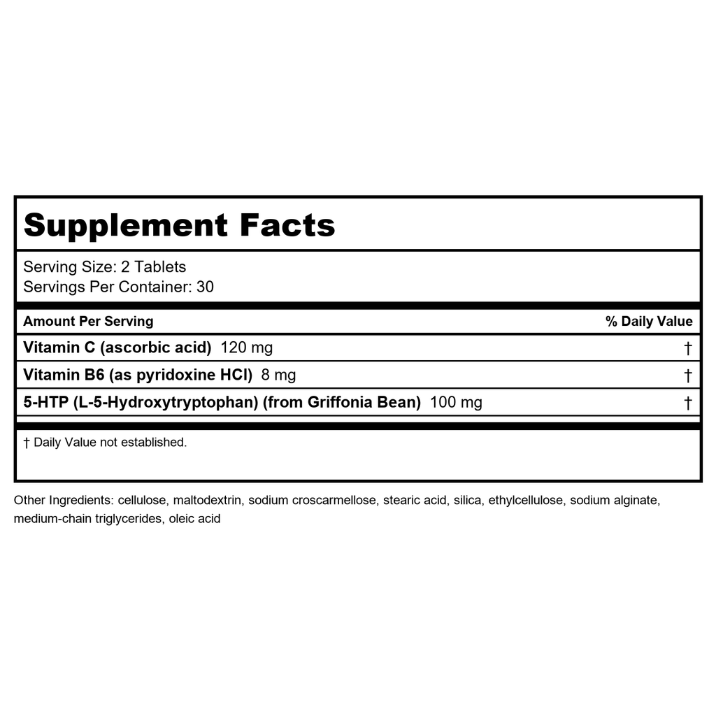 Nature's Way 5-HTP, 60 comprimés