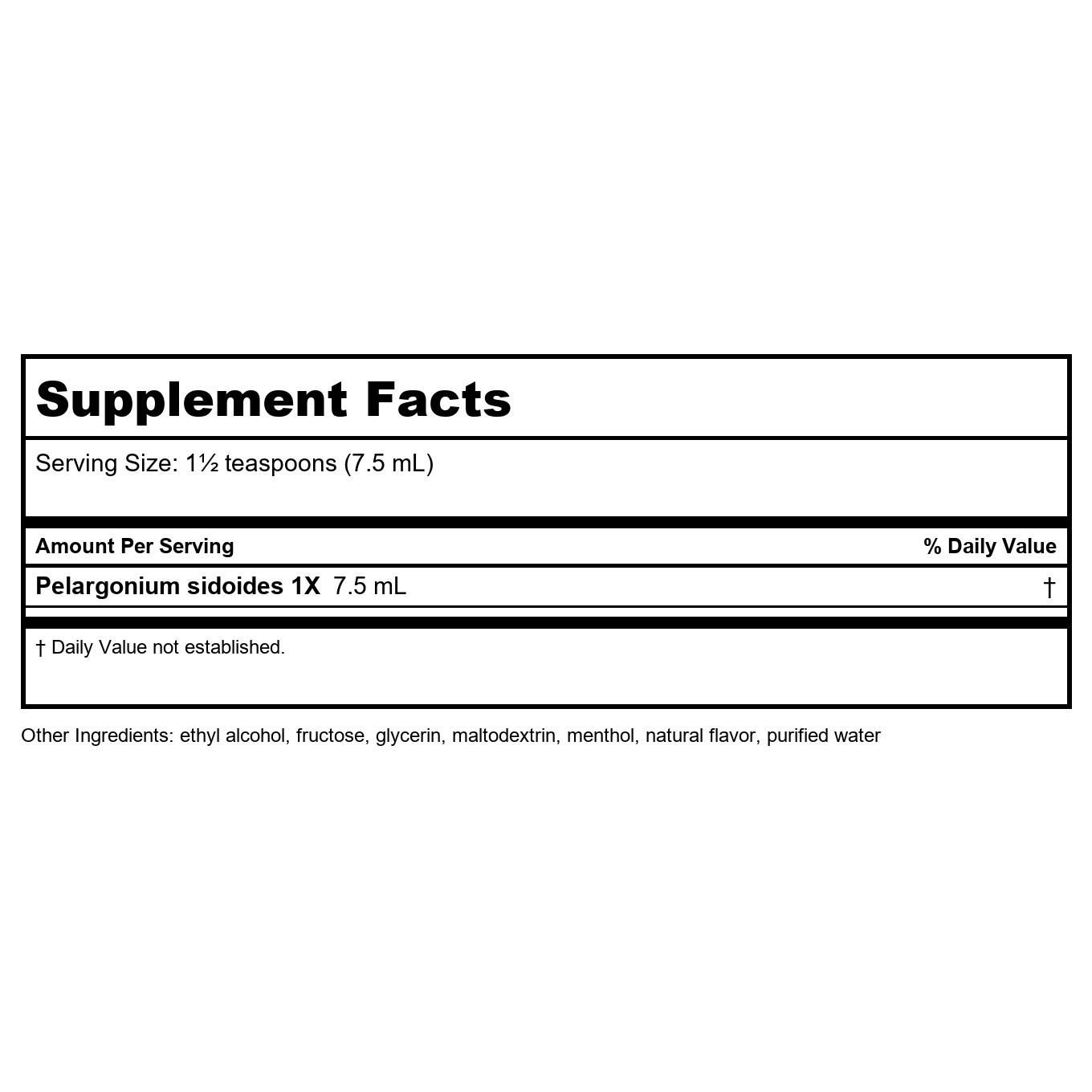 Nature's Way Umcka ColdCare Sirop - 120 ml