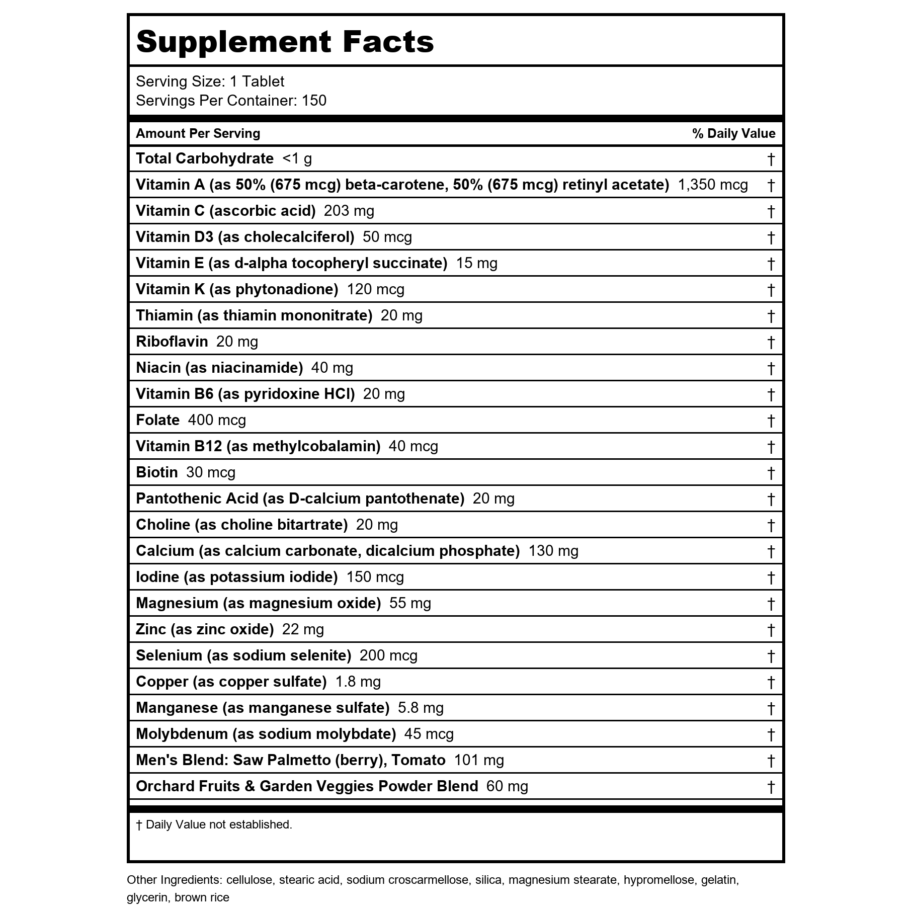 Nature's Way Alive! Multivitamines complètes ultra-puissantes pour hommes, vitamines B à haute dose, métabolisme énergétique, 150 comprimés