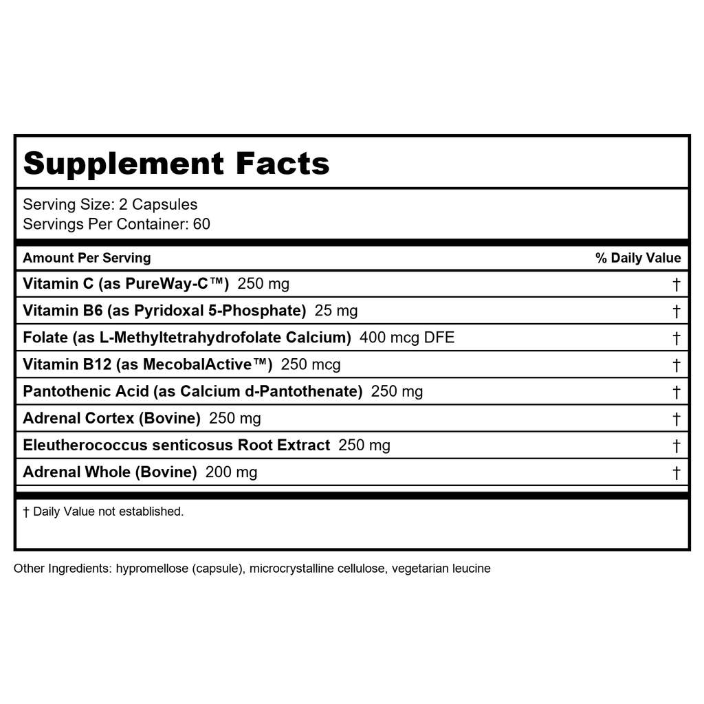 Davinci Adrenal Benefits 120 gélules