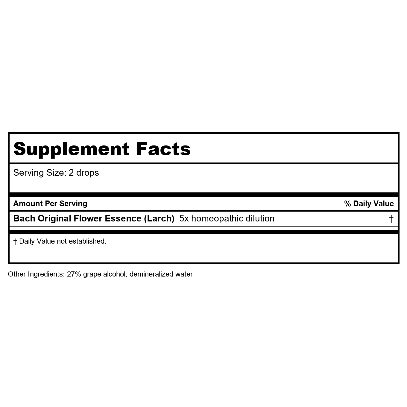 Bach Mélèze 20mL