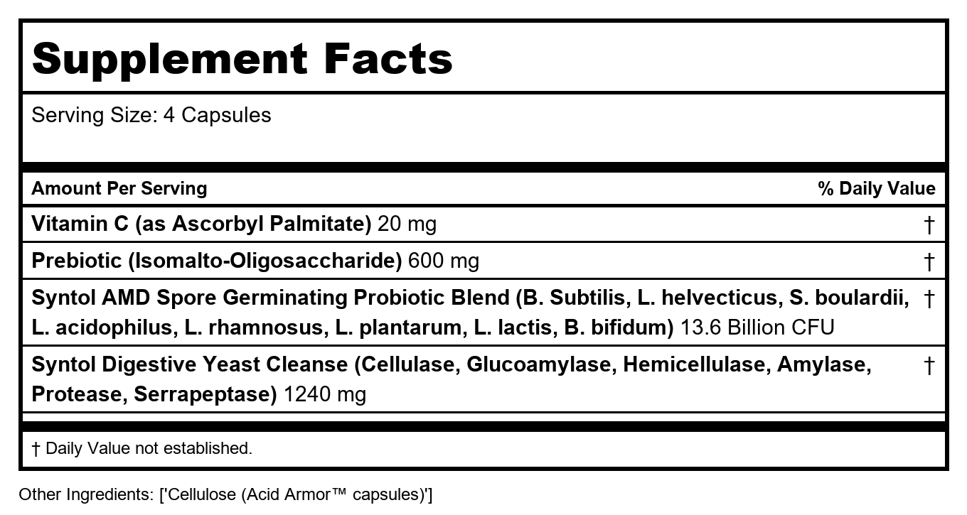Arthur Andrew Medical Syntol AMD 180 gélules 500mg