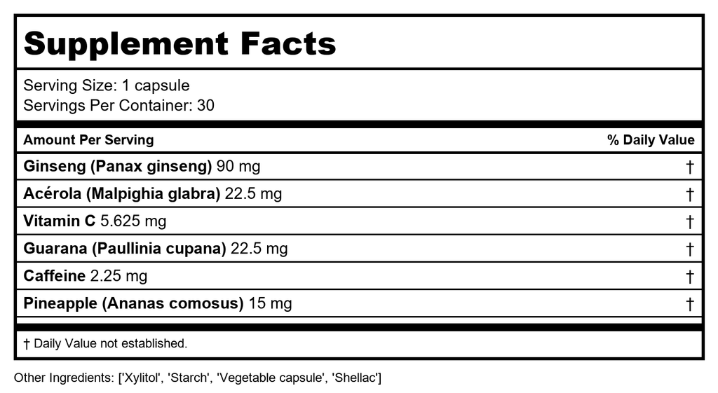 Activa Bien-être Vitalité Libération Prolongée 30 gélules