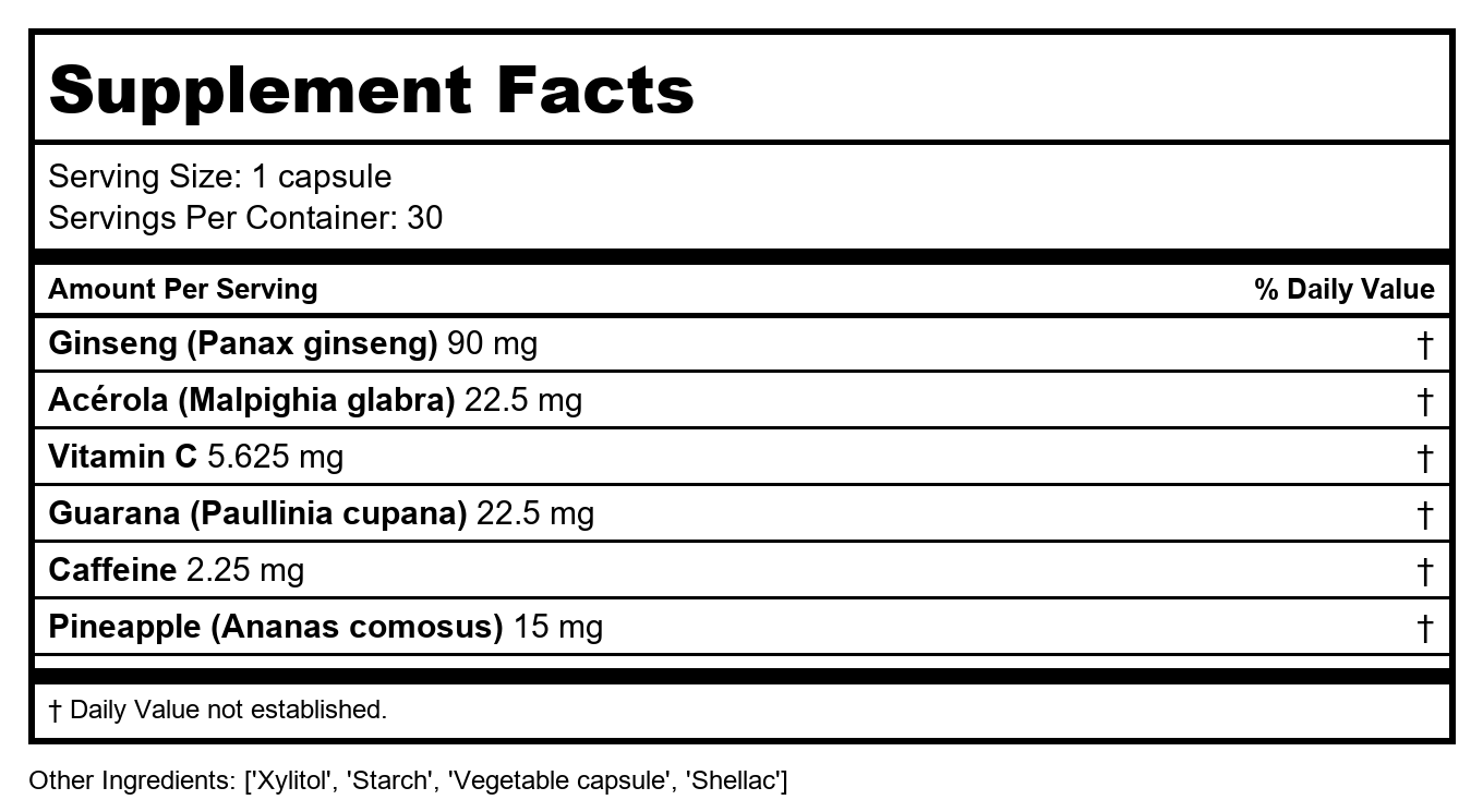 Activa Bien-être Vitalité Libération Prolongée 30 gélules