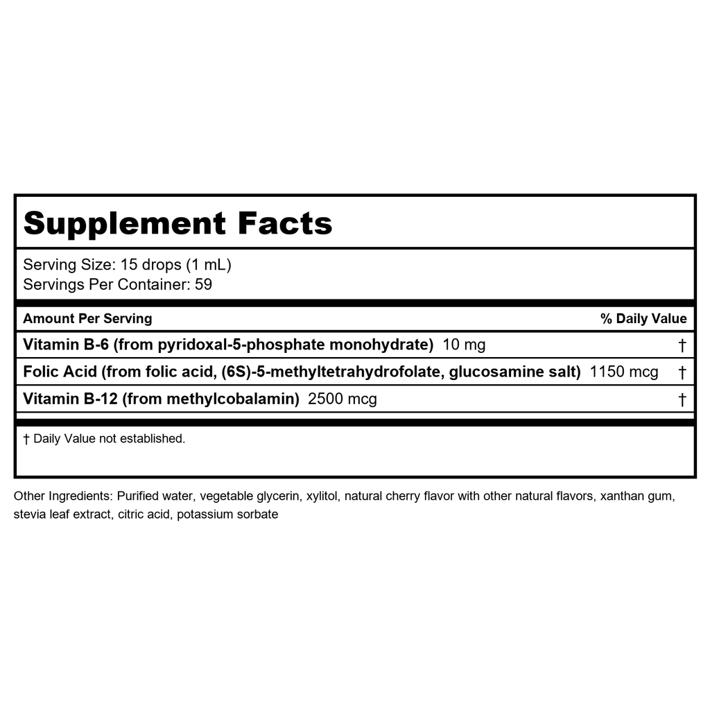 Nutra BioGenesis Methyl Factors Saveur Baies 2 oz PN
