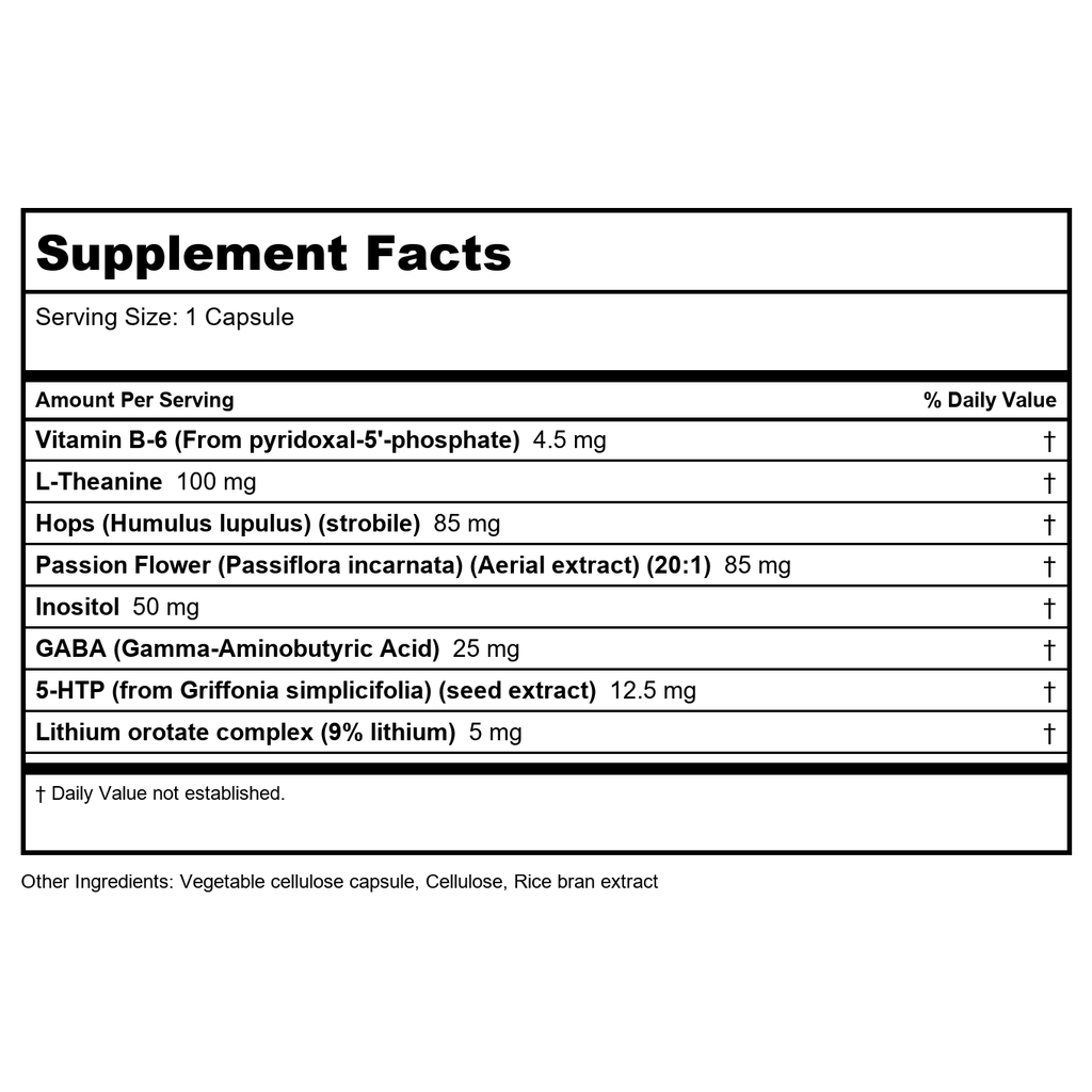 Nutra BioGenesis Stress Factors 60 Capsules PN