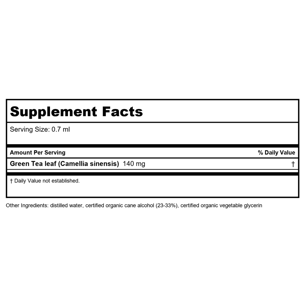 Herb Pharm Thé Vert 30 ml