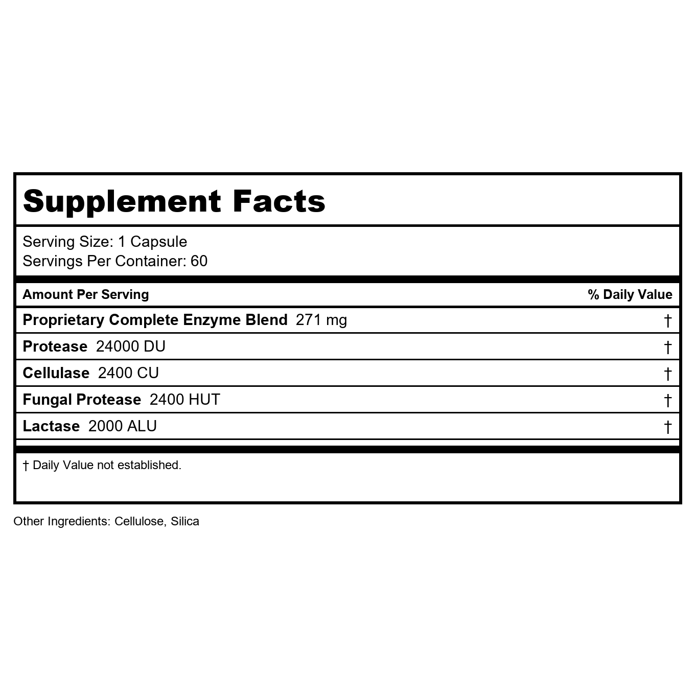 Metagenics SpectraZyme Complete 60 gélules