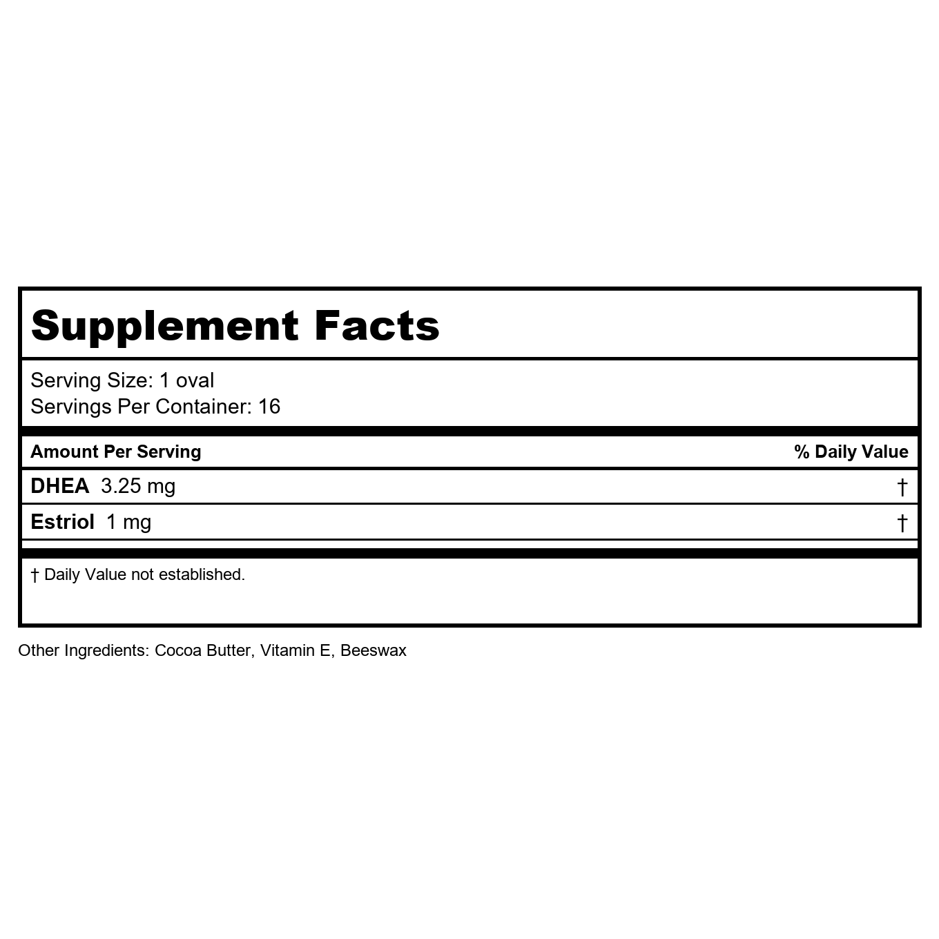 Bezwecken Hydration Ovals 1X Plus 16 Count