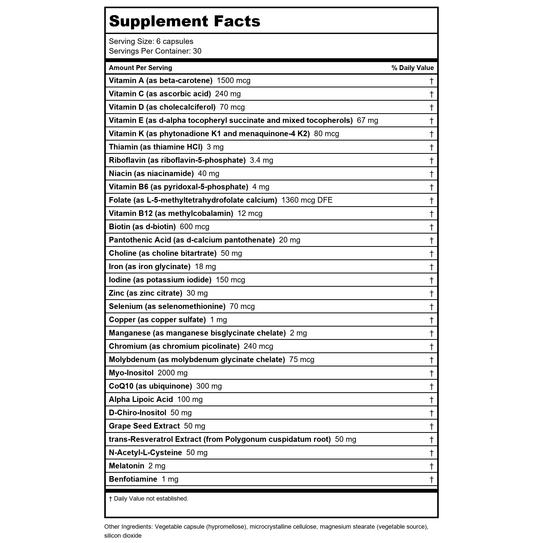 Fairhaven Health FH Pro pour femmes, 180 capsules