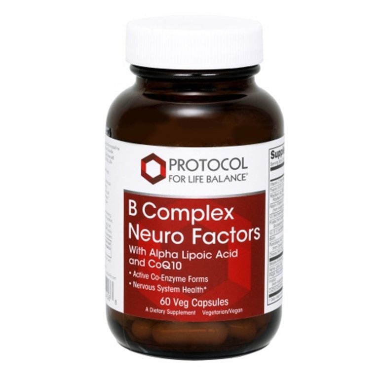 Protocol For Life Balance B Complex Neuro Facteurs 60 Vcaps - P0406