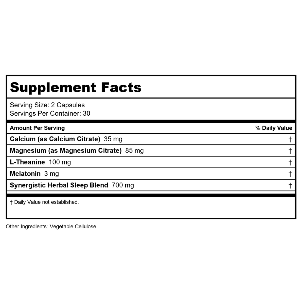 American Nutraceuticals Serene Sleep 60 capsules