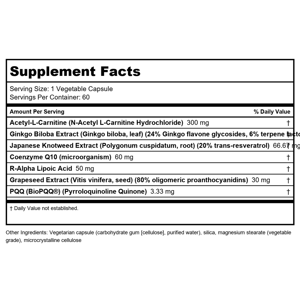 Bioclinic Naturals Mito Amp 60 gélules végétales