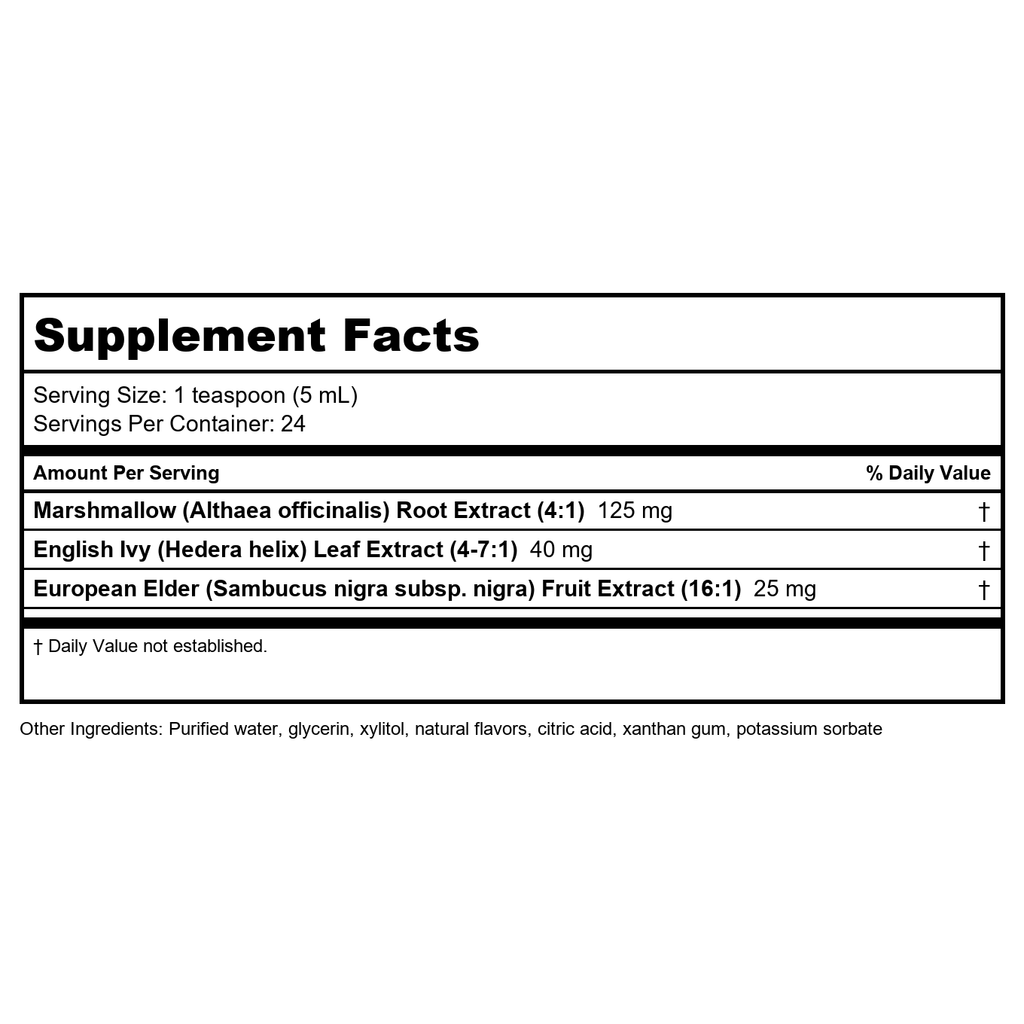 Genestra Sirop de lierre grimpant 4 oz