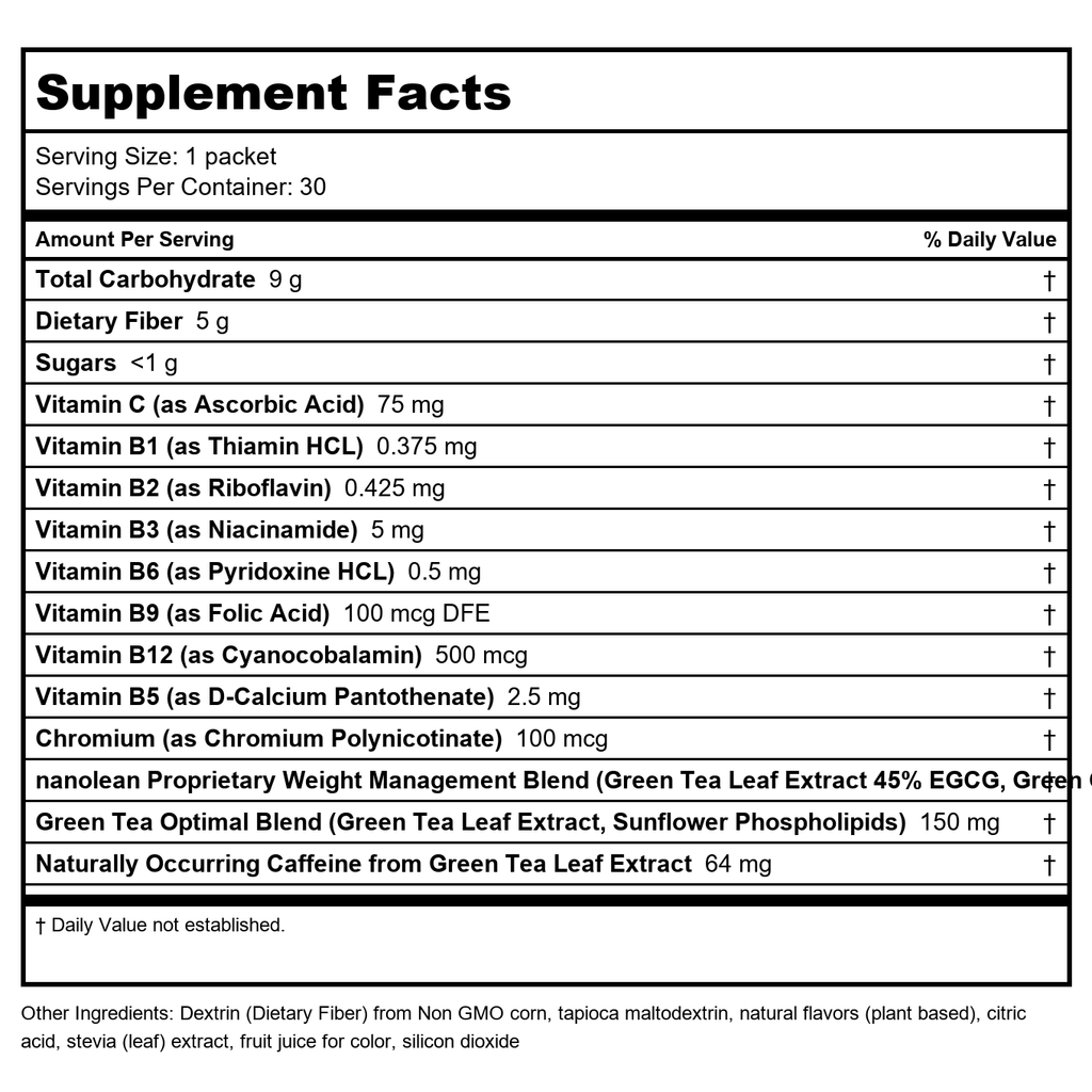 Biopharma Scientific NanoLean 30 portions