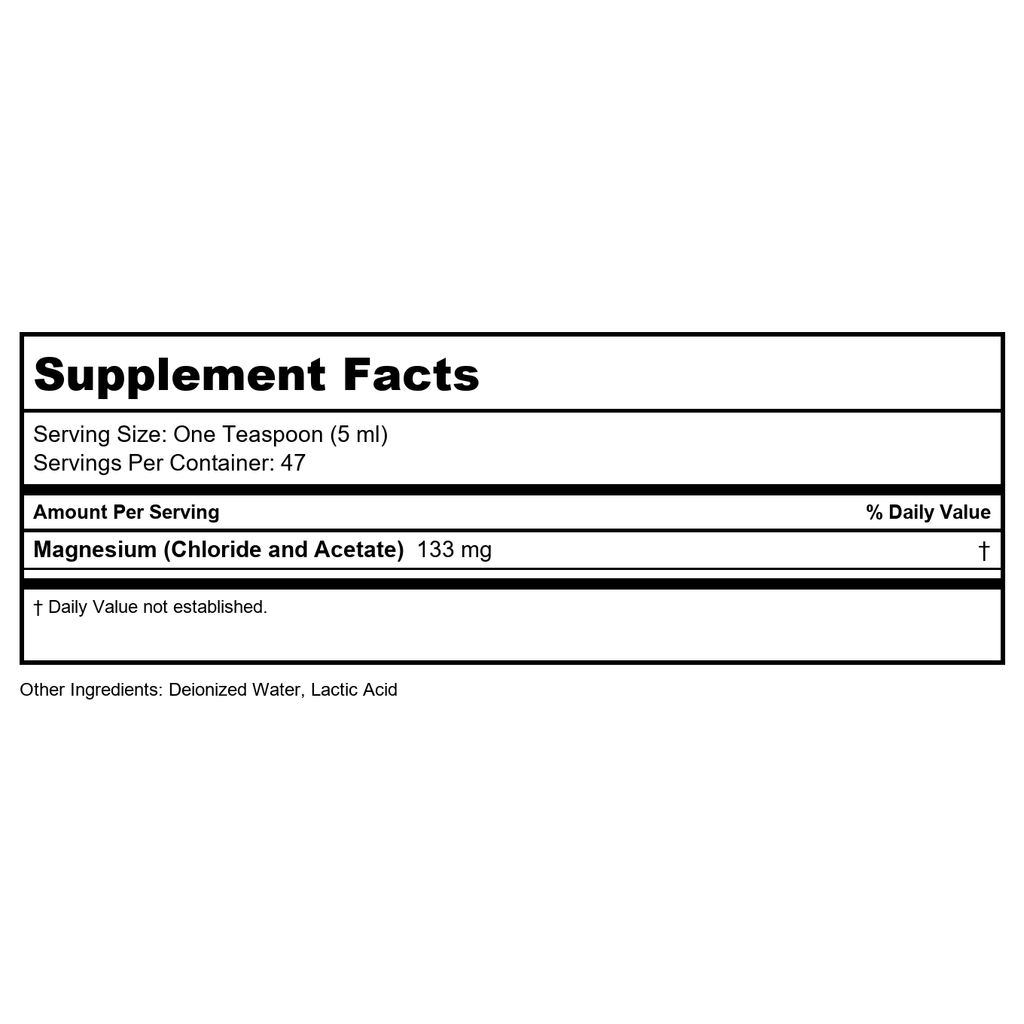 Recherche cardiovasculaire / Solution de magnésium pour la recherche écologique 236 ml