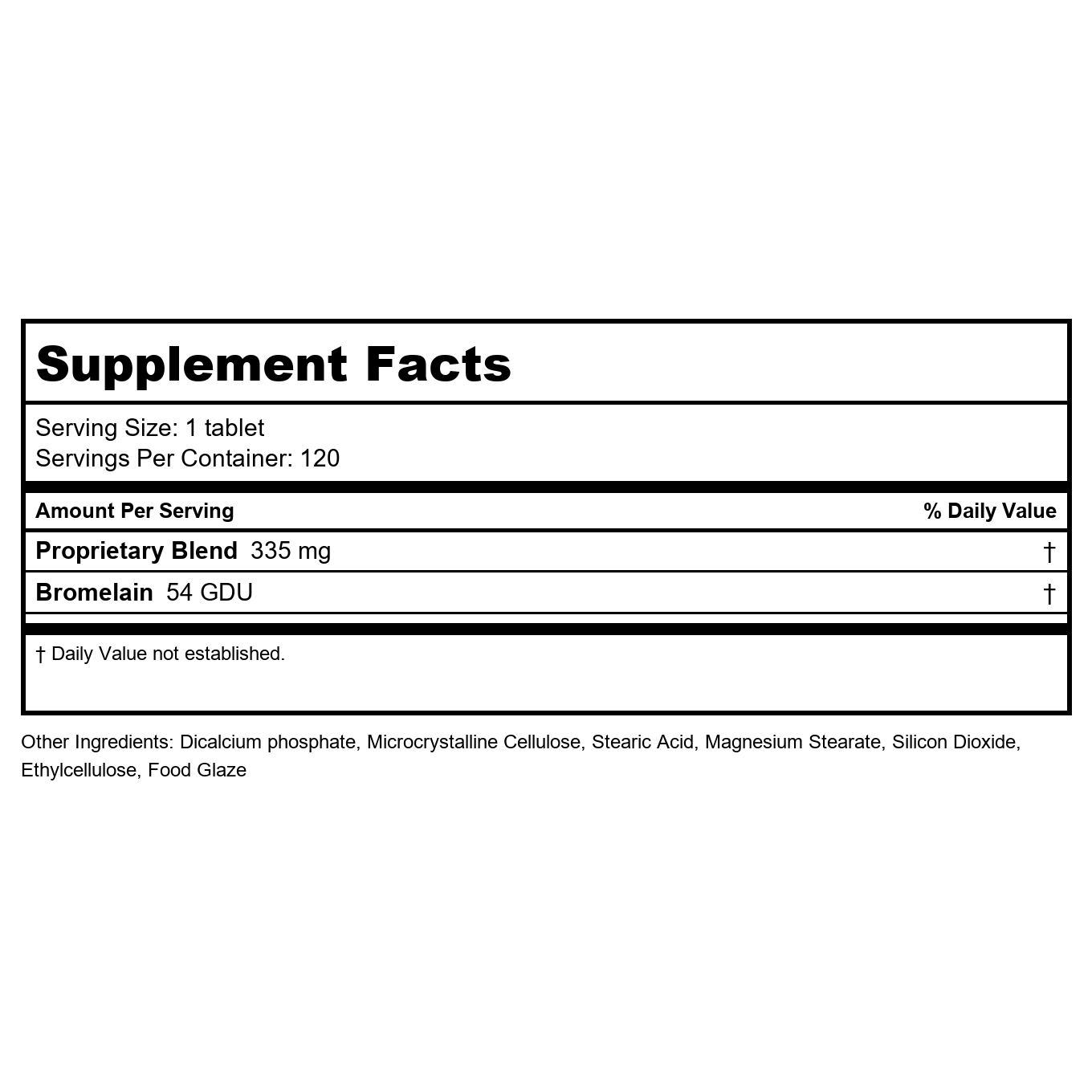 American Nutriceuticals Nutrizyme 450 comprimés entérosolubles
