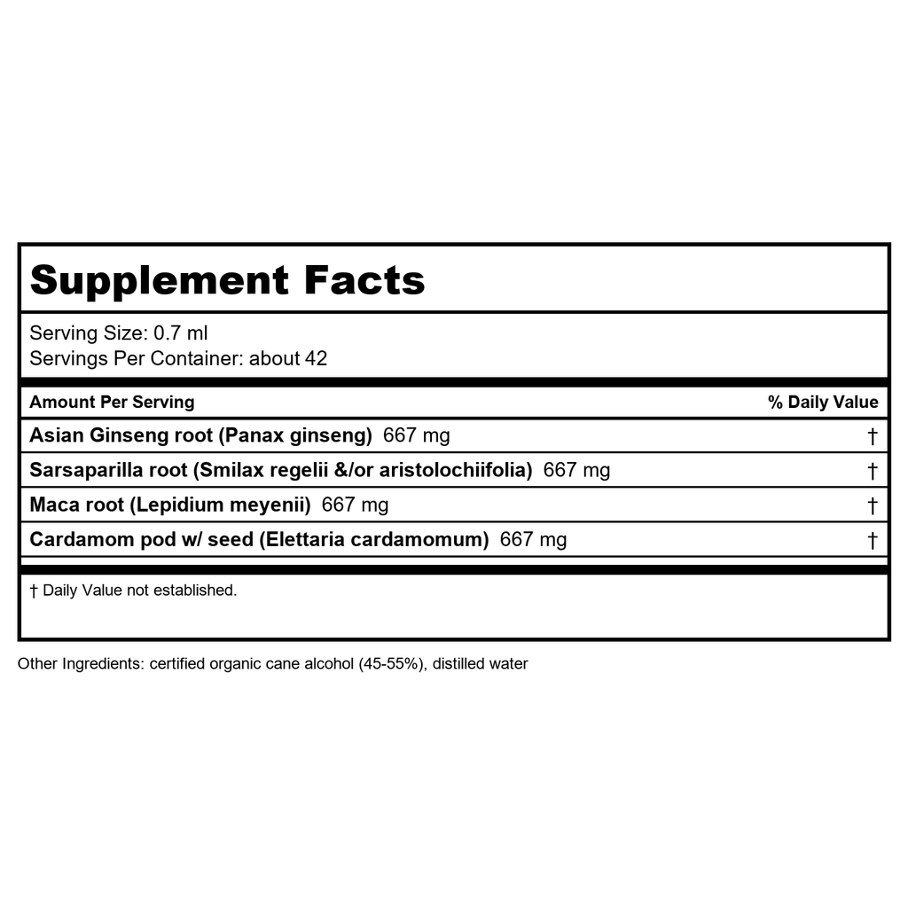 Herb Pharm Vitalité Sexuelle Masculine 4oz