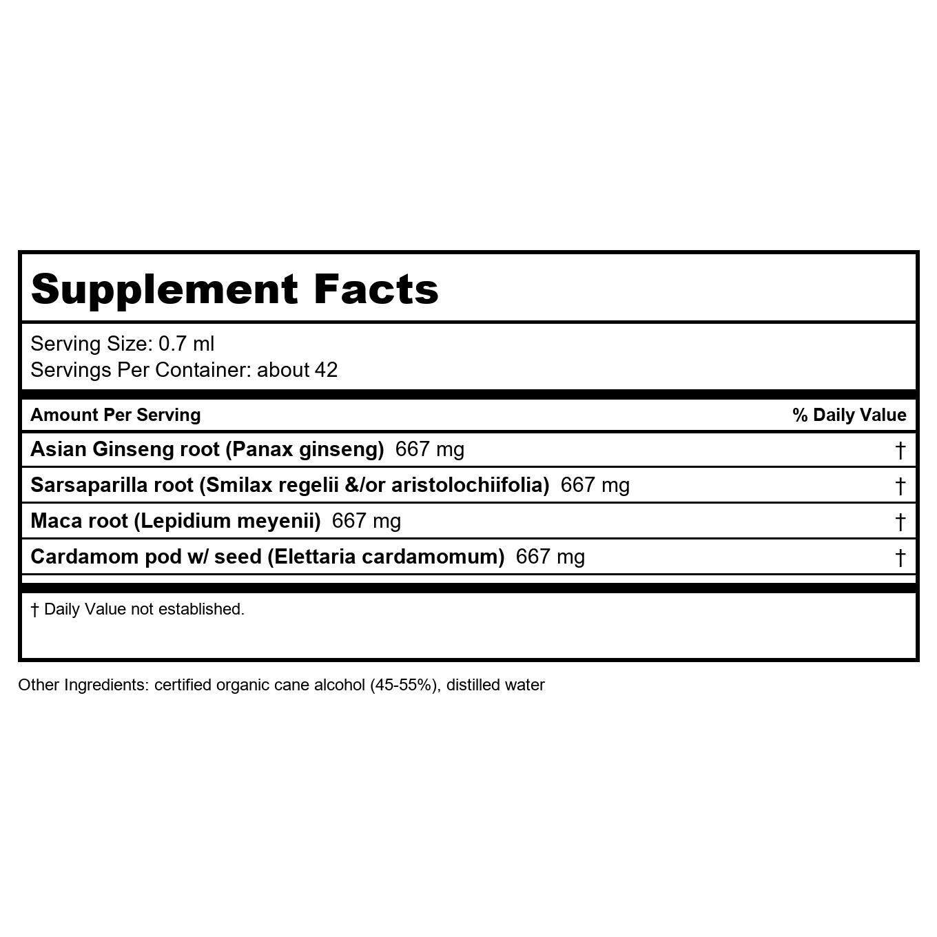 Herb Pharm Vitalité Sexuelle Masculine 4oz