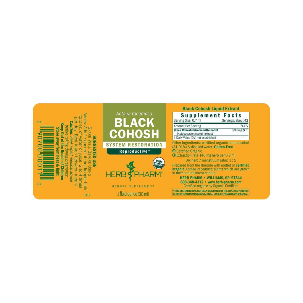 Actée à grappes noires Herb Pharm 30 ml