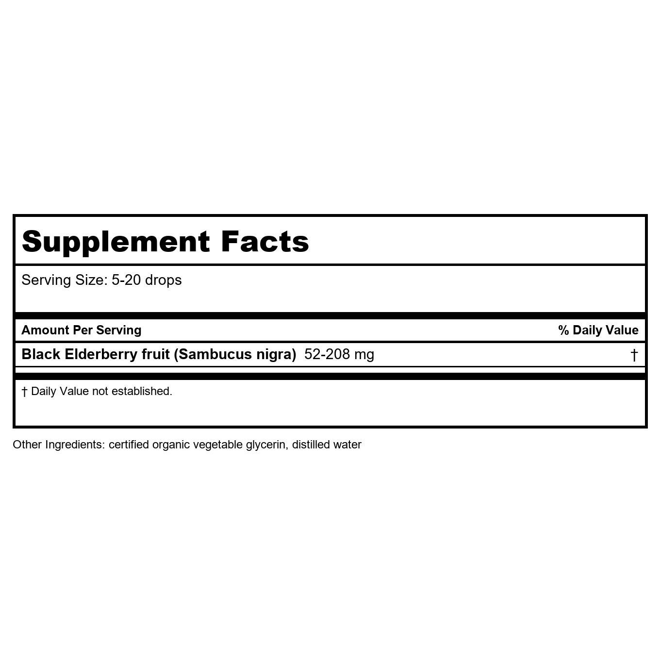 Herb Pharm Enfants Sureau Noir SA 30ml
