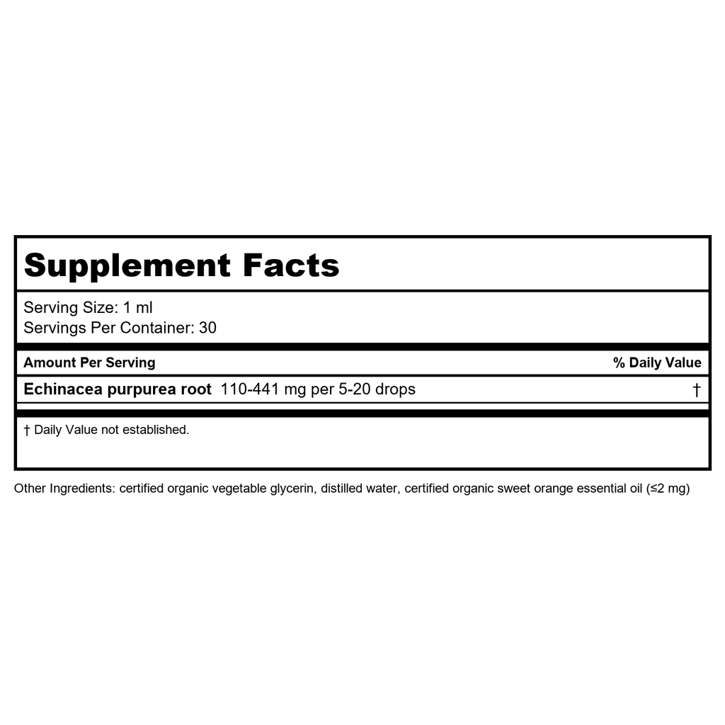 Herb Pharm Enfants Échinacée sans alcool 120 ml